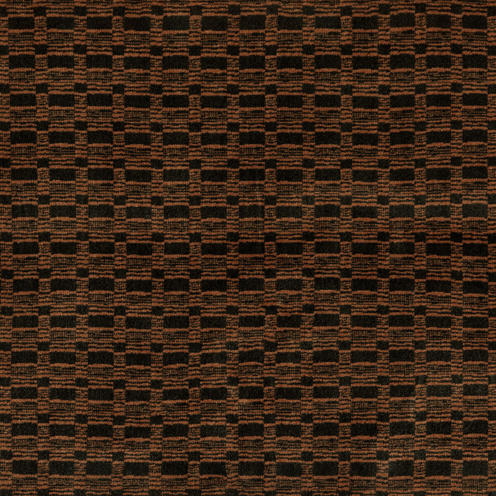 Lure Charcoal/Clay by Groundworks Designer Fabric KELLY WEARSTLER VI VISCOSE - 74%;POLYESTER - 16%;COTTON - 10% Italy MEDIUM Horizontal: 2.76 and Vertical: 2.76 55.12 - Swanky Fabrics -