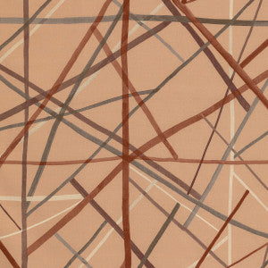 Simpatico Print Faded Terracotta by Lee Jofa Modern Designer Fabric