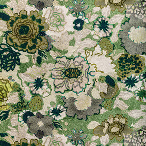 Arioso Print Stone/Jade by Lee Jofa Modern Designer Fabric