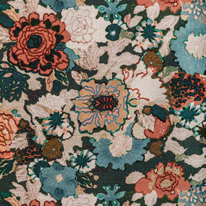 Arioso Print Sea/Spice by Lee Jofa Modern Designer Fabric