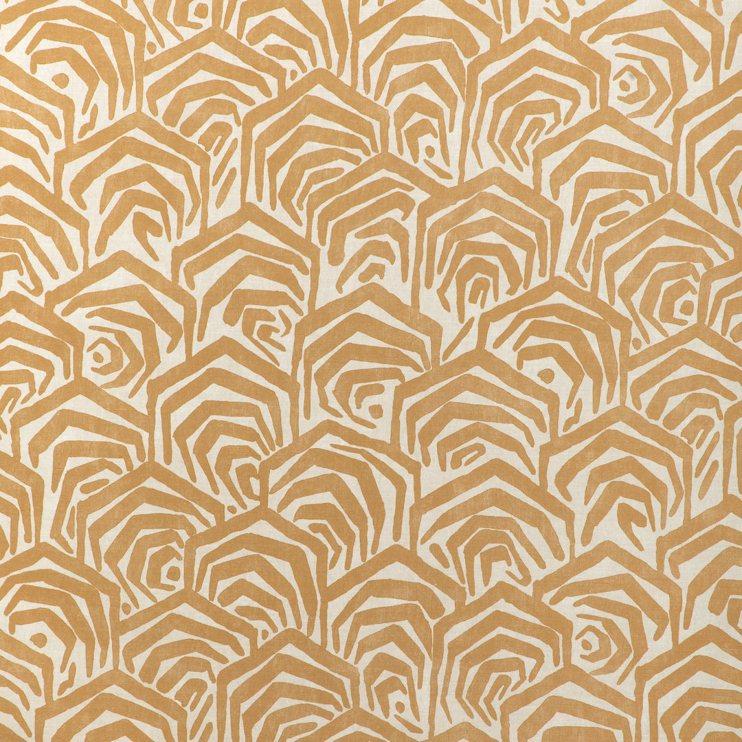 Greene Print - Gold GWF-3807.4.0 by Lee Jofa Modern Designer Fabric