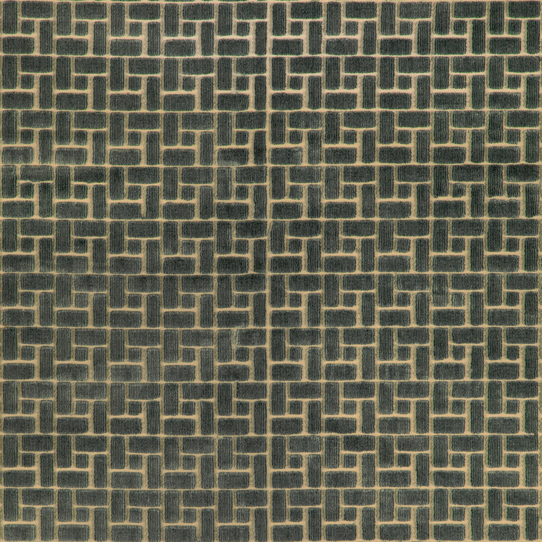 Fieldstone Velvet - Lake GWF-3818.13.0 by Lee Jofa Modern Designer Fabric