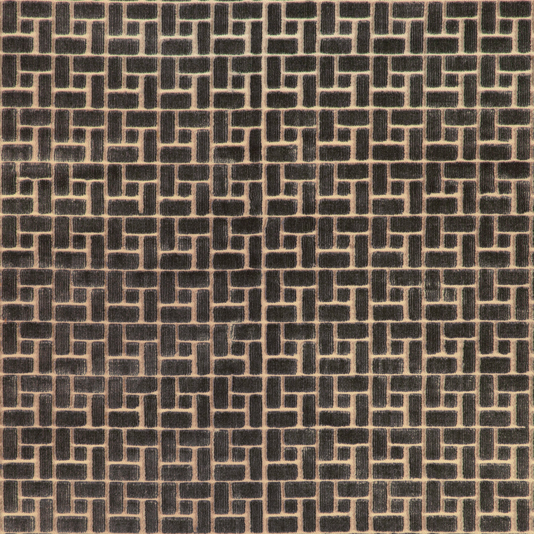 Fieldstone Velvet - Domino GWF-3818.21.0 by Lee Jofa Modern Designer Fabric