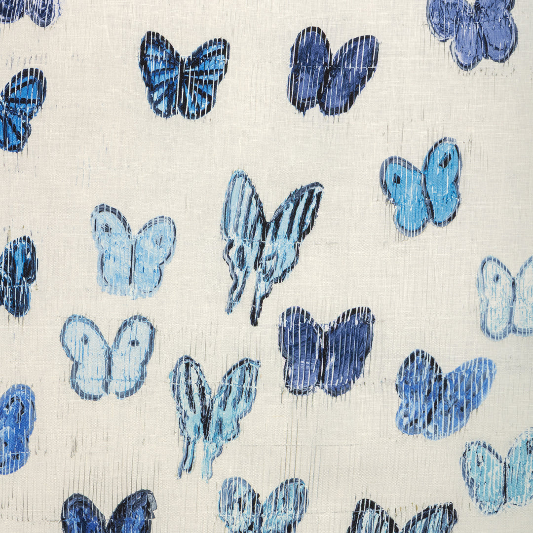 Flutter - The Blues GWF-3838.513.0 by Lee Jofa Modern Designer Fabric