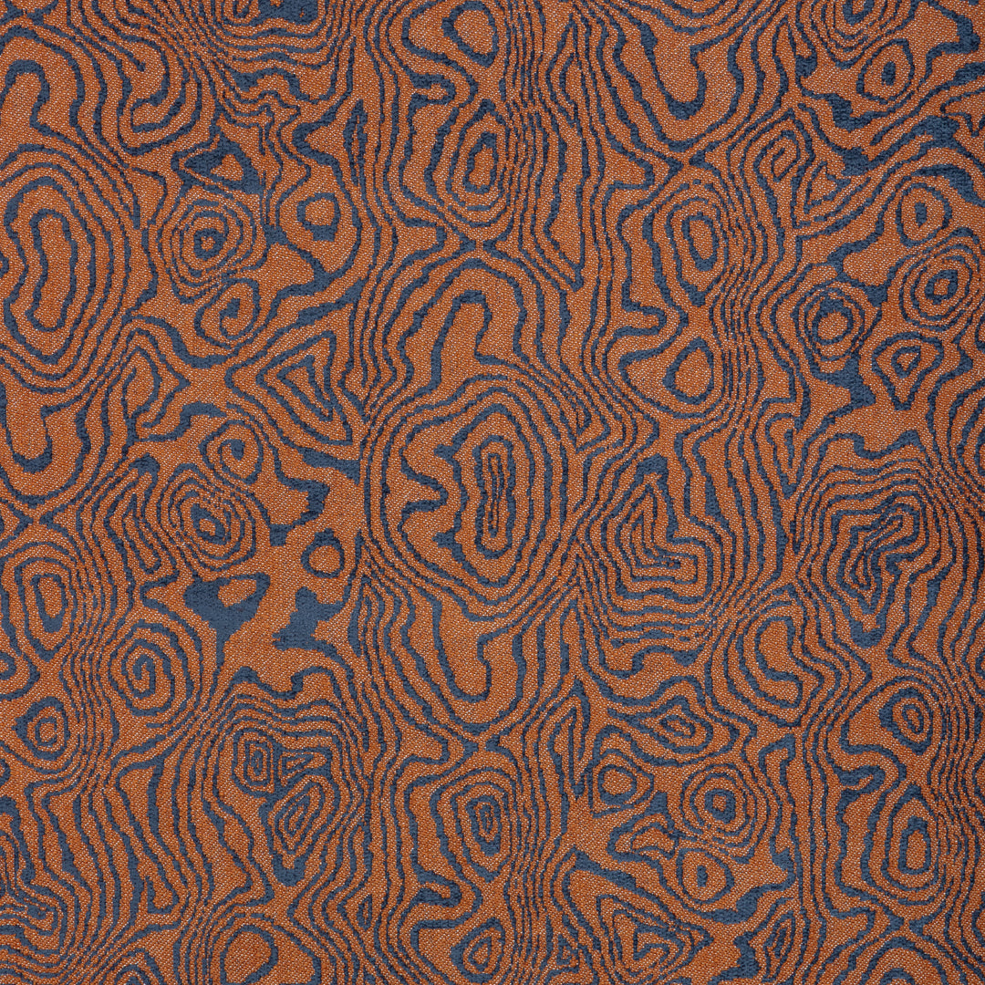 Atlas - Rust/Navy GWF-3834.524.0 by Lee Jofa Modern Designer Fabric