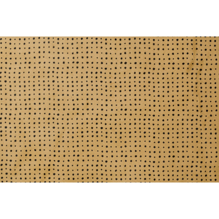 Dame Straw/Ebony by Groundworks Designer Fabric KELLY WEARSTLER LEATHER COLLECTION LEATHER - 100% Italy LIGHT Horizontal: 4.75 and Vertical: 4.5 31.5 - Swanky Fabrics -