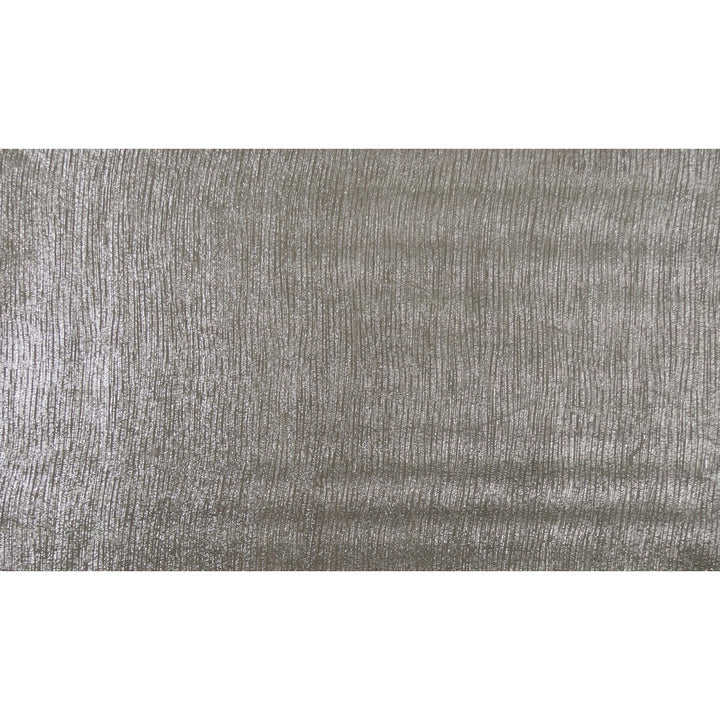 Glitterati Silver by Groundworks Designer Fabric KELLY WEARSTLER LEATHER COLLECTION LEATHER - 100% United States - Horizontal: 10.5 and Vertical: 6.5 - - Swanky Fabrics -