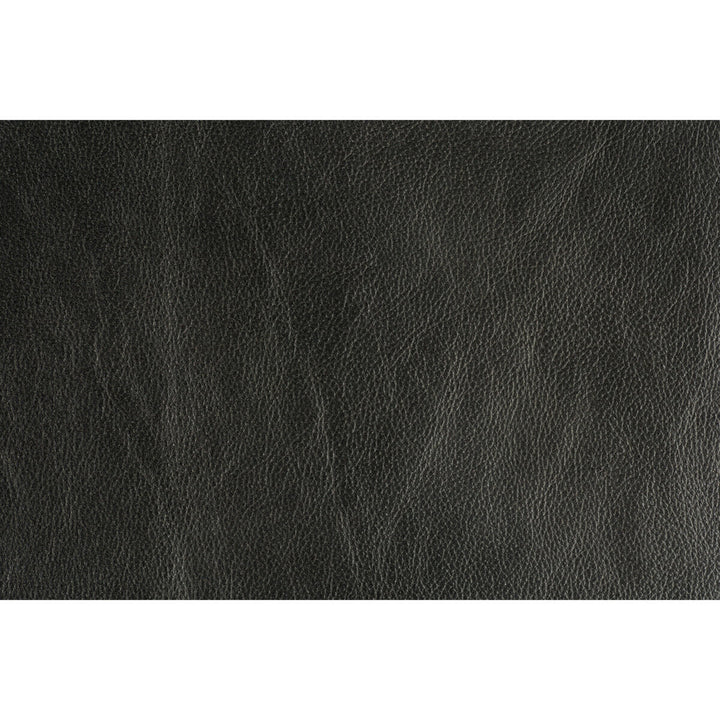 Trophy Graphite by Groundworks Designer Fabric KELLY WEARSTLER LEATHER COLLECTION LEATHER - 100% Brazil MEDIUM Horizontal: and Vertical: - Swanky Fabrics -
