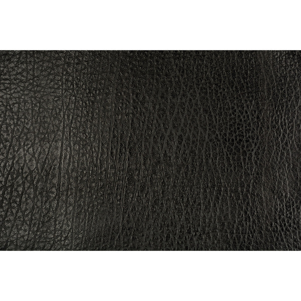 Femme Fatale Black by Groundworks Designer Fabric KELLY WEARSTLER LEATHER COLLECTION LEATHER - 100% United States MEDIUM Horizontal: - and Vertical: - - - Swanky Fabrics -
