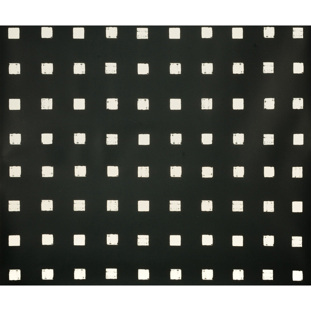 Chalet Black/Ivory by Groundworks Designer Wallcovering KELLY WEARSTLER WALLPAPERS II PAPER - 100% United States Horizontal: 13.5 and Vertical: 18 27 - Swanky Fabrics -