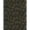Brink Paper Gold/Onyx by Lee Jofa Modern Designer Wallcovering