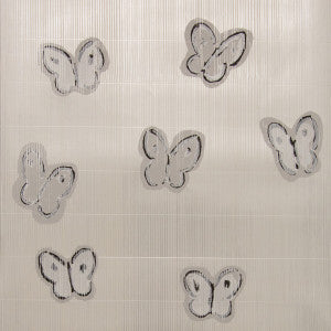 Ascension Platinum by Lee Jofa Modern Designer Wallcovering