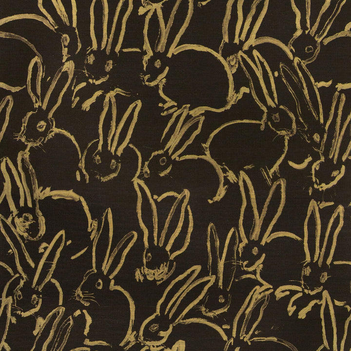Hula Black by Groundworks Designer Wallcovering HUNT SLONEM II SISAL - 90%;COTTON - 10% United States - Horizontal: 34 and Vertical: 40 34 - Swanky Fabrics -