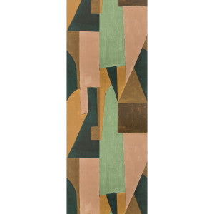 District Paper Tobacco by Lee Jofa Modern Designer Wallcovering