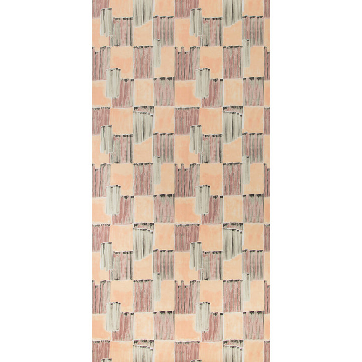 Lyre Paper Blushing by Groundworks Designer Wallcovering KELLY WEARSTLER WALLPAPERS V CELLULOSE - 60%;POLYESTER - 24%;MINERAL FILLERS - 12%;BINDER - 4% Italy - Horizontal: 26.77 and Vertical: 17.56 26.77 - Swanky Fabrics -