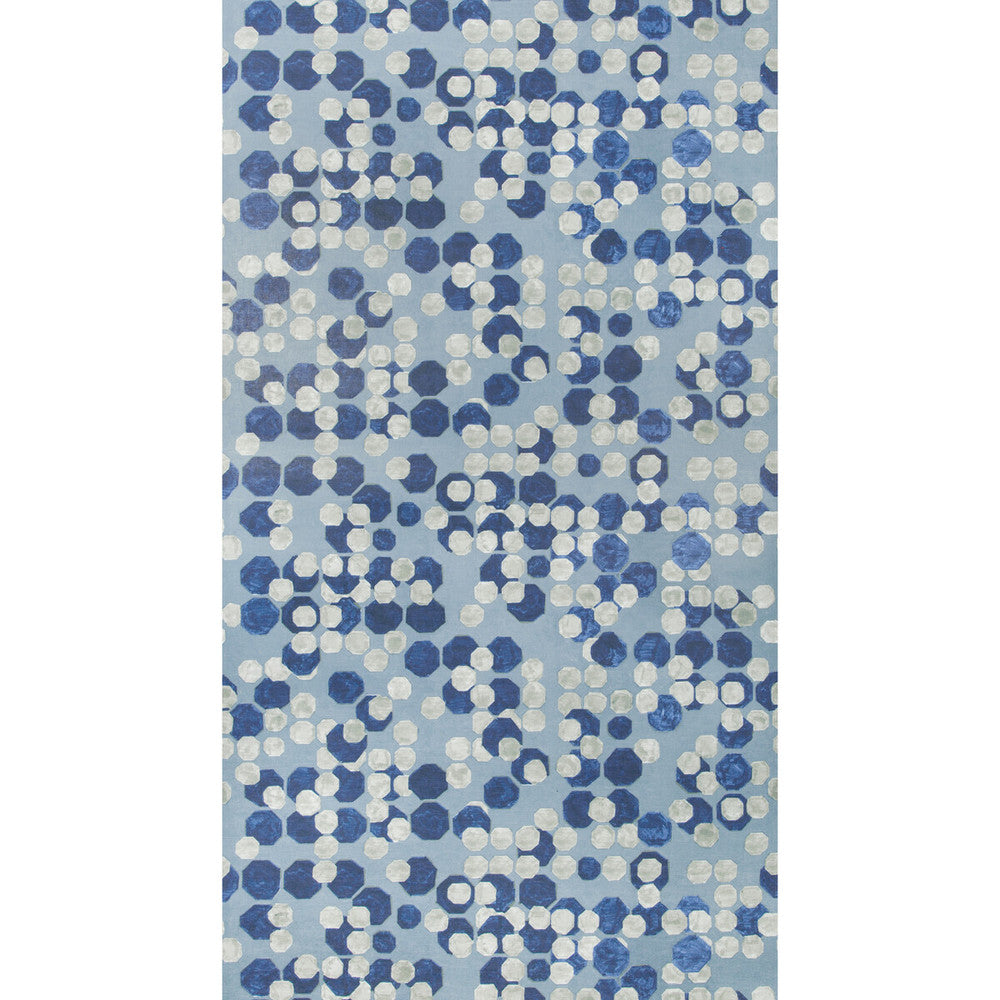 Hex Paper Marine by Lee Jofa Modern Wallcovering Lee Jofa Modern Wallcovering Hex Paper MarineWallcovering KELLY WEARSTLER WALLPAPERS V LINEN - 80%;ACRYLIC - 20% Italy </p><p>Repeat: H: 34.25, V: 24.68 34.25 - Fabric Carolina -