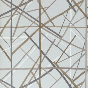 Simpatico Paper Cinder by Lee Jofa Modern Designer Wallcovering