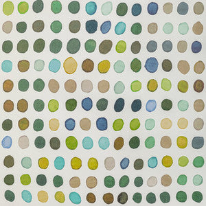 Twister Paper Kiwi/Slate by Lee Jofa Modern Designer Wallcovering