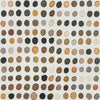 Twister Paper Tobacco/Noir by Lee Jofa Modern Designer Wallcovering