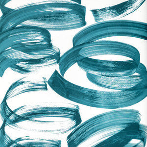 Laryo Paper Lagoon by Lee Jofa Modern Designer Wallcovering