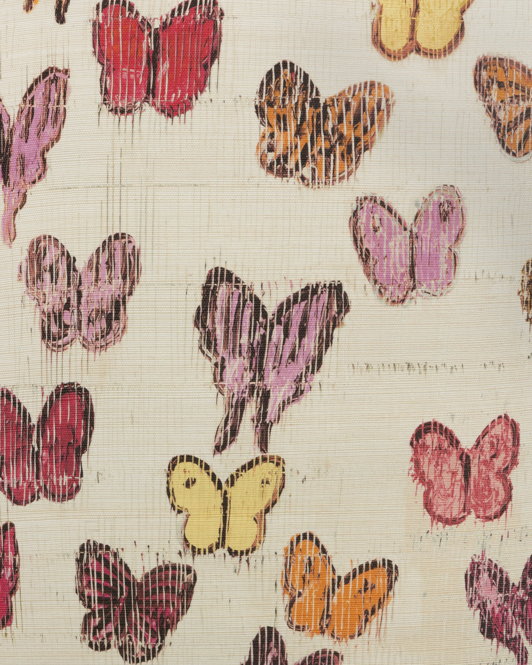 Flutter Sisal - Sunset GWP-3746.712.0 by Lee Jofa Modern Designer Wallcovering