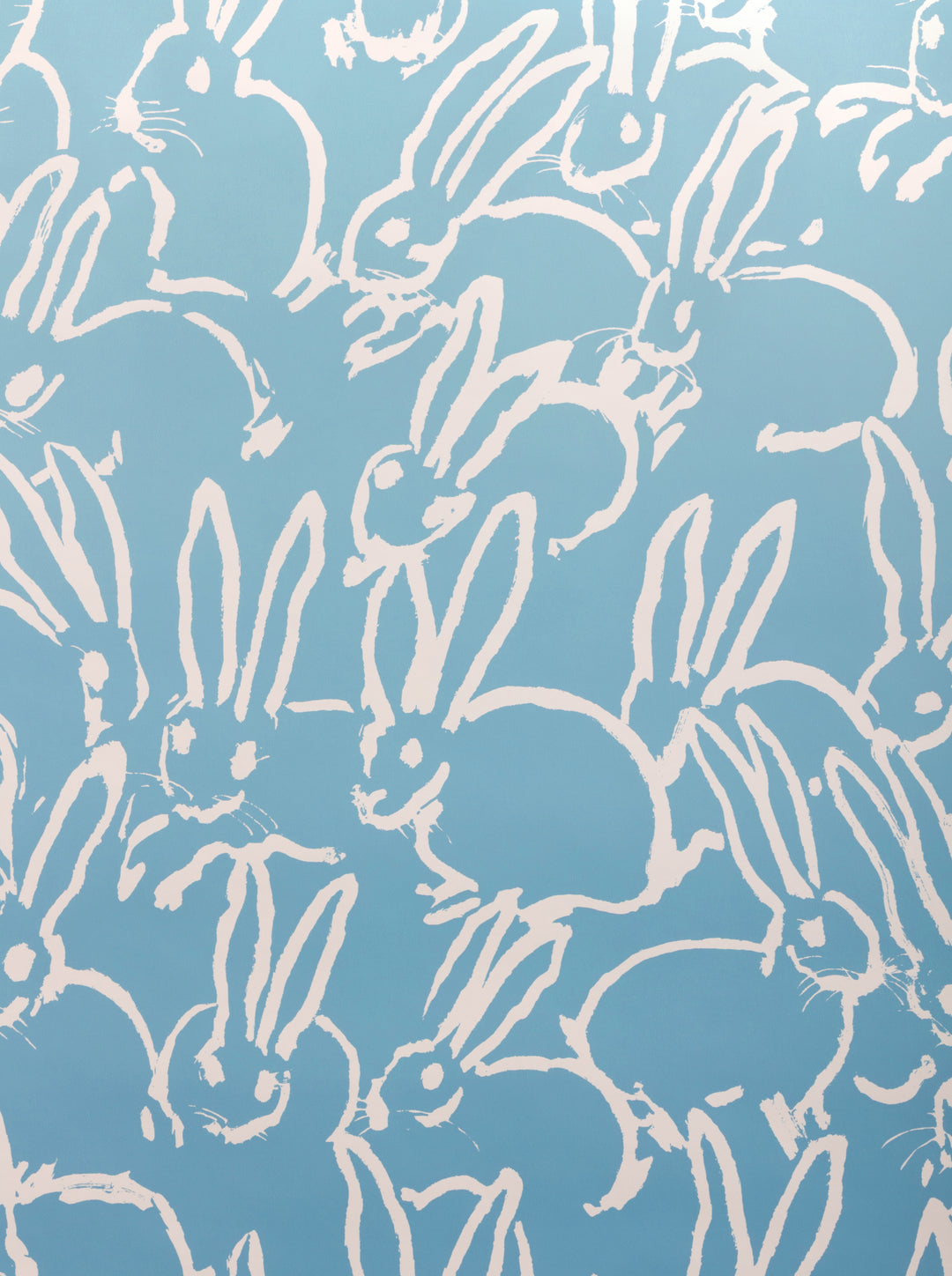 Hutch Ombre Paper - Blue GWP-3749.513.0 by Lee Jofa Modern Designer Wallcovering