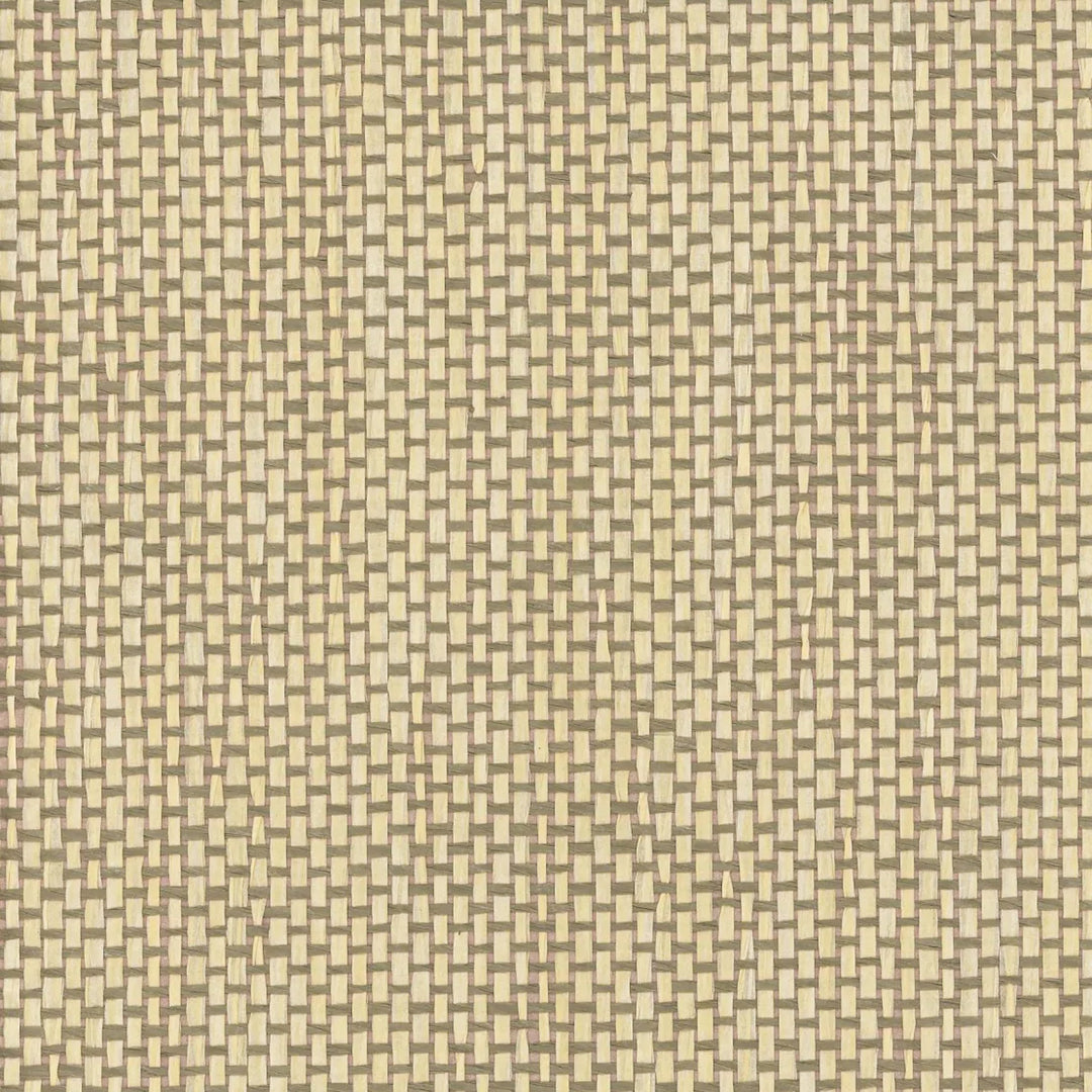 Yucca (Wp) # A64 Toast by Maxwell Designer Wallpaper Grasscloth Wallcovering INDONESIA GRASS BACKING: 120g NON WOVEN CHINA 36" x 8YD - Swanky Fabrics -