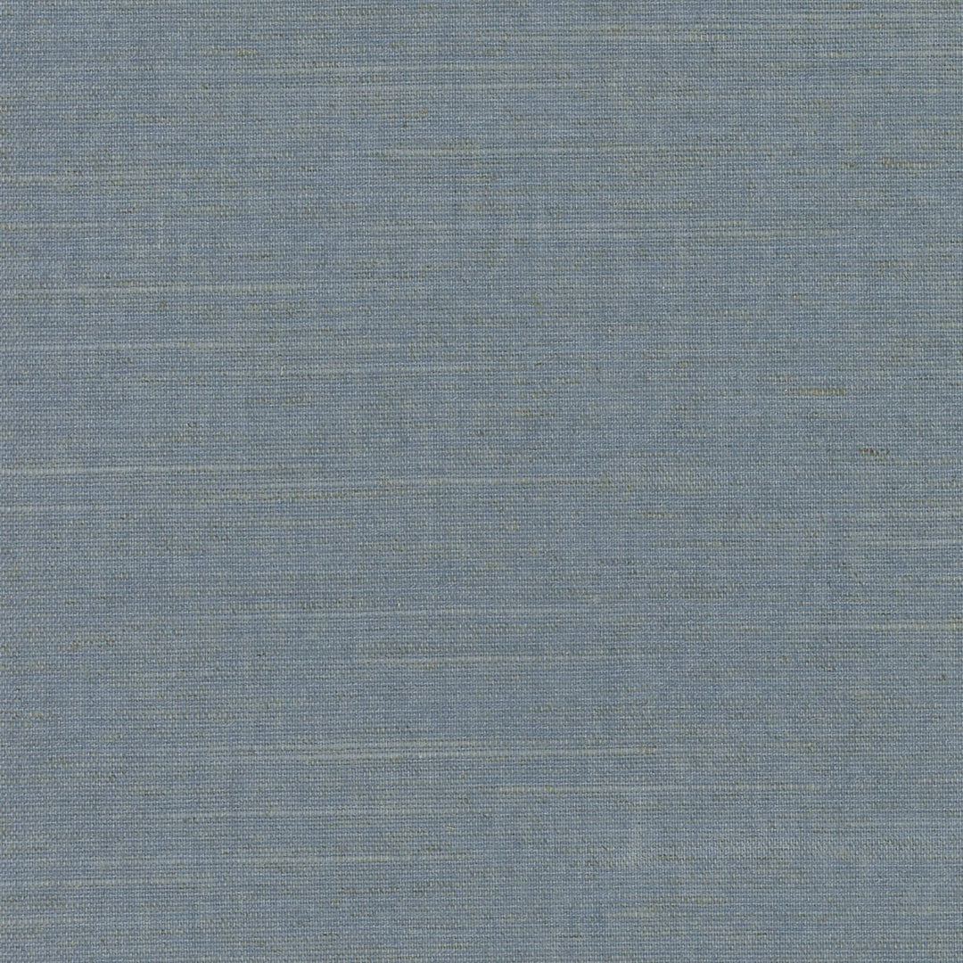 Lapis (Wp) # A89 Blue Jeans by Maxwell Designer Wallpaper Grasscloth Wallcovering TEXTURED LINEN BACKING: 120g NON WOVEN CHINA 36" x 8YD - Swanky Fabrics -