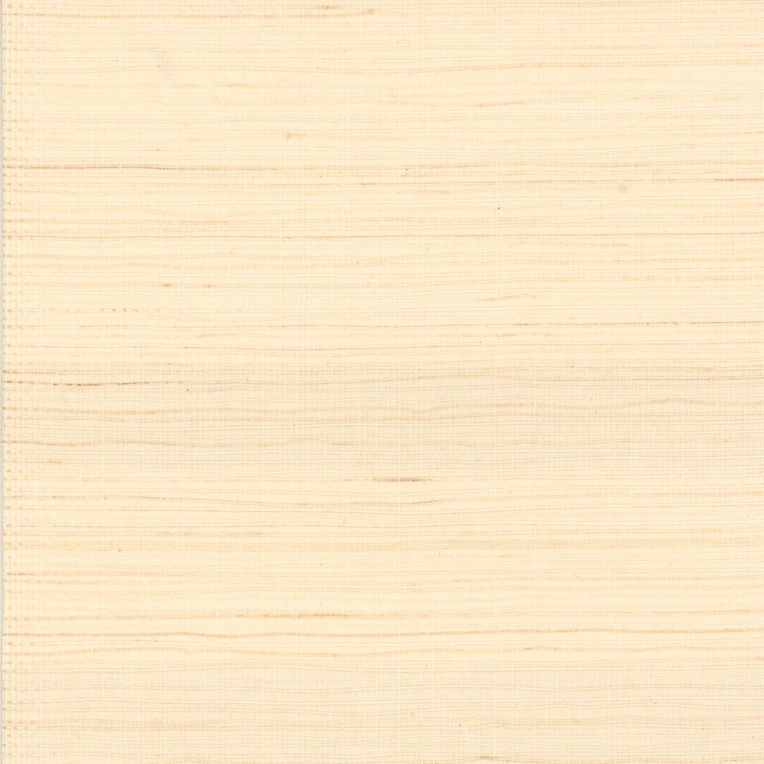 Zircon (Wp) # A4 Ivory by Maxwell Designer Wallpaper Grasscloth Wallcovering ABACA BACKING: 120g NON WOVEN CHINA 36" x 8YD - Swanky Fabrics -