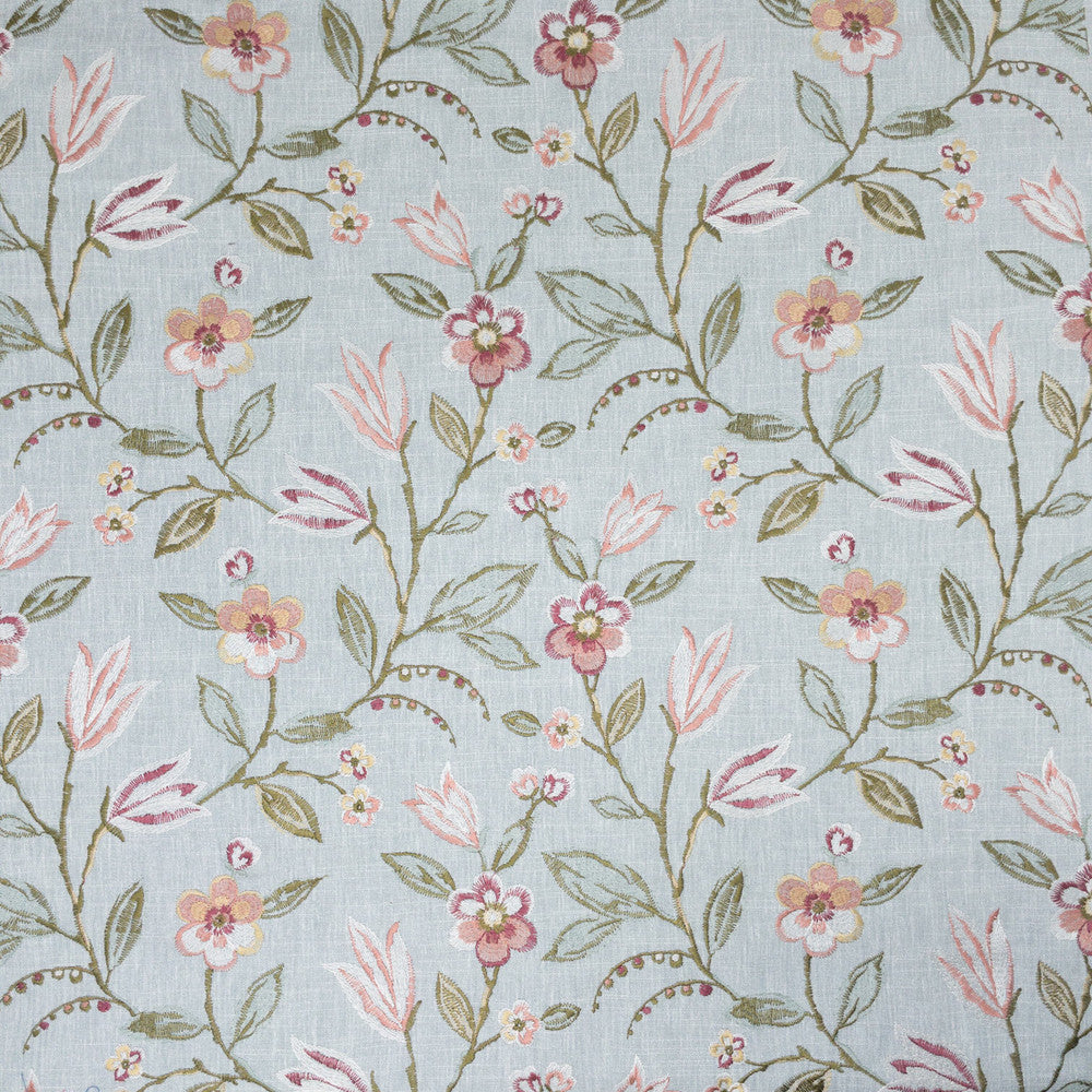 Gwyneth 2 Cornflower by Stout Fabric Stout Fabric Gwyneth 2 CornflowerFabric RAINBOW LIBRARY BREEZE/AEGEAN INDIA </p><p>Repeat: H: 8.875, V: 6.250 52 in - Fabric Carolina -