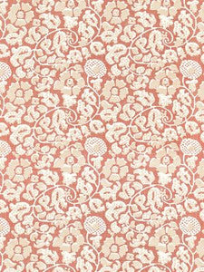 Maiden Floral Terracotta GW166290001 by Grey Watkins Designer Fabric