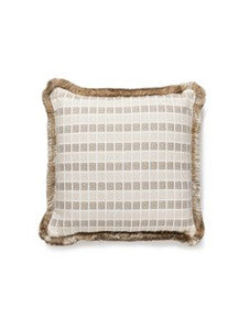 Fair Isle Pillow 18 X 18 - Birch GWFAIRPILL0001 by Scalamandre Designer Pillows