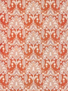 Kandira Ikat Papaya GW272100002 by Grey Watkins Designer Fabric