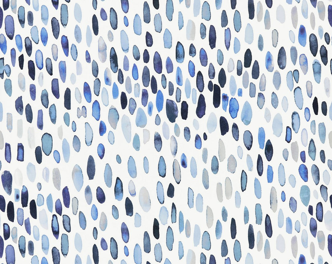 Jamboree Blues GWWP885070002 by Grey Watkins Designer Wallpaper