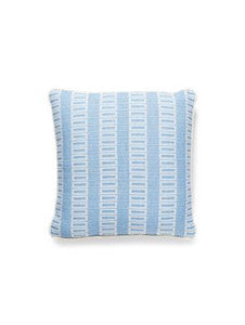 Lark Stripe Pillow 18 X 18 - Bluebell GWLARKSPILL0003 by Scalamandre Designer Pillows