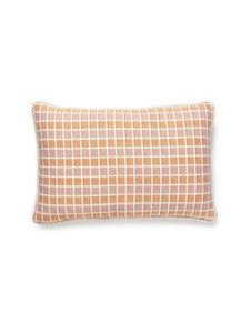 Fair Isle Pillow 14 X 22 - Begonia GWLFAIRPILL0003 by Scalamandre Designer Pillows