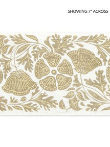 Gretel Printed Tape Wheat Fields GWT33300003 by Grey Watkins Designer Trim