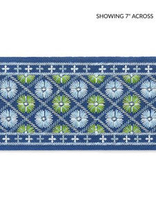 Hansel Embroidered Tape Blackberry Fields GWT33290004 by Grey Watkins Designer Trim