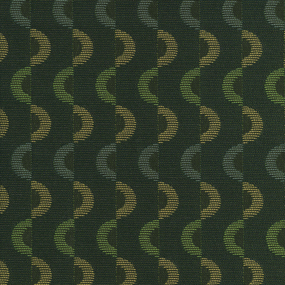 Gyre 252 Gecko by Seaqual Designer Fabric Gyre 78% Polyester,22% Seaqual Polyester 102,000 Double Rubs (Wyzenbeek) </p><p>Repeat: Horizontal: 1.875 in. (4.763 cm) across the roll and Vertical: 6.675 in. (16.955 cm) up the roll 55 in. (140 cm) - Swanky Fabrics -