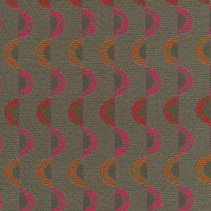 Gyre 614 Rosewood by Seaqual Designer Fabric