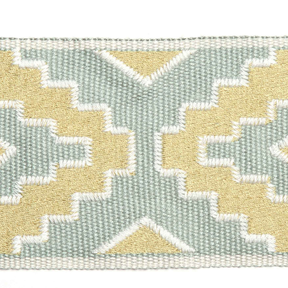 Giarre Fiji by Europatex Designer Fabric San Marino 55% Linen, 25% Fibranne, 20% Polyester 3.75" 3.00 inches - Swanky Fabrics -