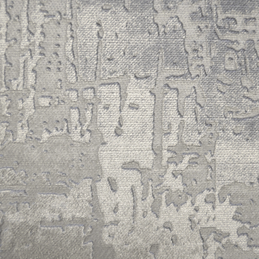 Glam Gunmetal by Europatex Designer Fabric Lifestyles 100% Polyester China 50,000 Double Rubs Horizontal: N/A and Vertical: N/A 56" - Swanky Fabrics -