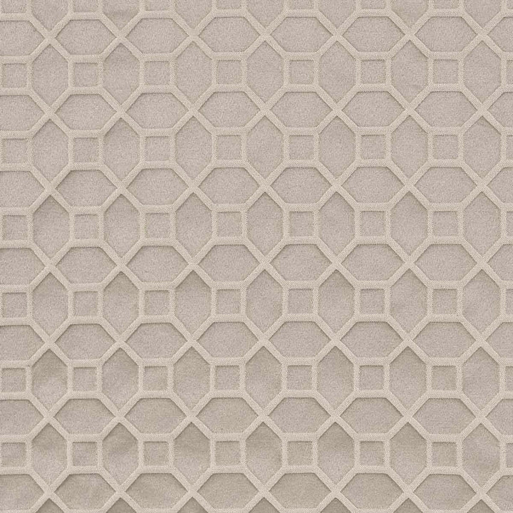Gramercy Square Silver by Europatex Designer Fabric Gramercy & Parade 60% Cotton, 40% Polyester 2.5" H, 2.5" V 54.00 inches - Swanky Fabrics -