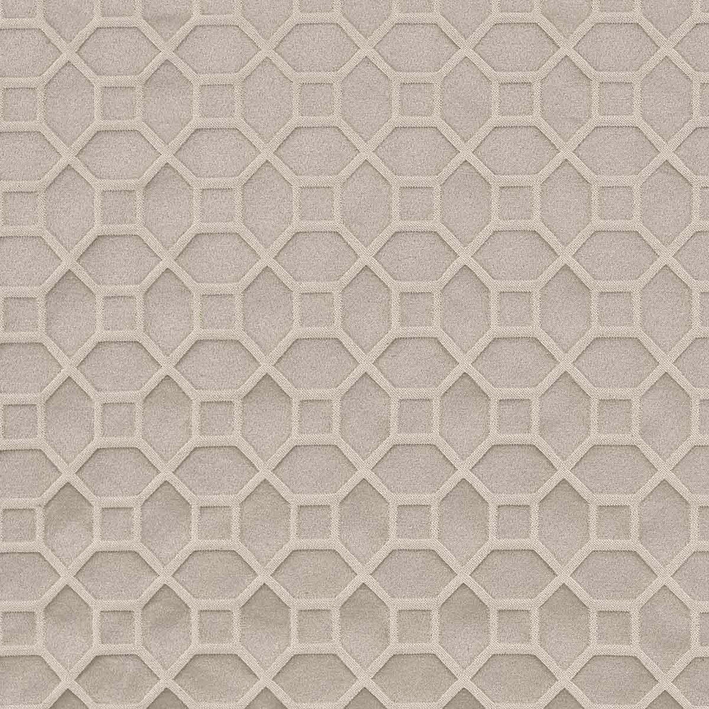 Gramercy Natural by Europatex Designer Fabric Gramercy & Parade 40% Polyester/60% Cotton China Horizontal: 2.5" and Vertical: 2.5" 54" - Swanky Fabrics -