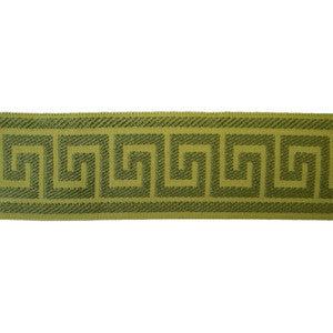 Greek Key Pear by Europatex Designer Fabric