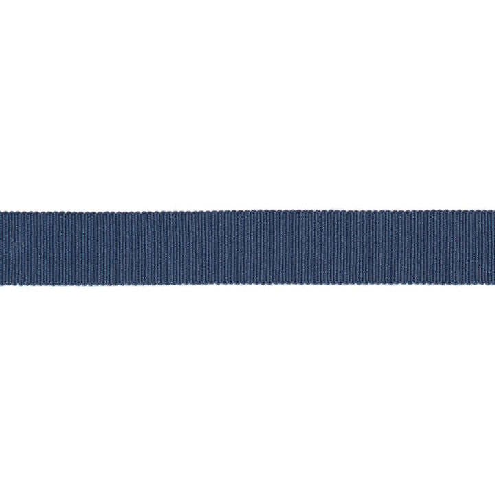 Versailles 7/8" Grosgrain Ribbon Tape Baltic by Europatex Designer Fabric Versailles 100% Rayon 0.88 inches - Swanky Fabrics -