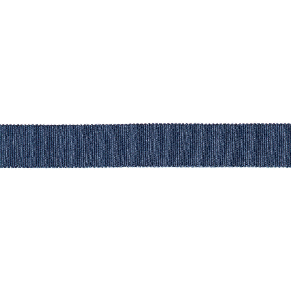Versailles 7/8" Grosgrain Ribbon Tape Baltic by Europatex Designer Fabric Versailles 100% Rayon 0.88 inches - Swanky Fabrics -