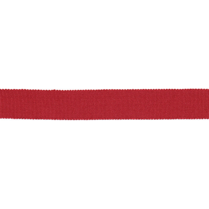Versailles 7/8" Grosgrain Ribbon Tape Cerise by Europatex Designer Fabric Versailles 100% Rayon 0.88 inches - Swanky Fabrics -