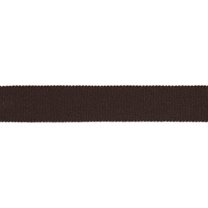Versailles 7/8" Grosgrain Ribbon Chocolate by Europatex Designer Trim