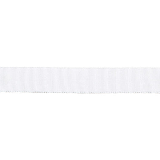 Versailles 7/8" Grosgrain Ribbon - Cloud by Europatex Designer Fabric Versailles 100% Rayon China See Sample Horizontal: N/A and Vertical: N/A 0.88 inches  - Swanky Fabrics -